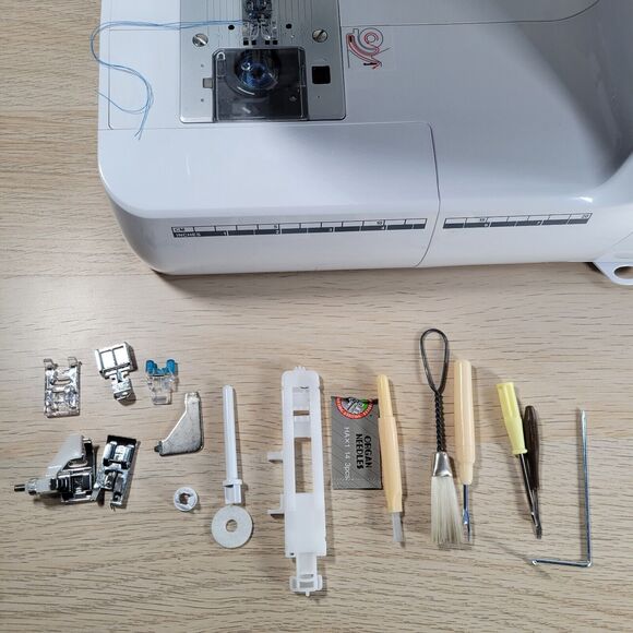 Juki Sewing Machine HZL-70HW-A Quilting Computerized Auto Needle Threader Case - Picture 10 of 12